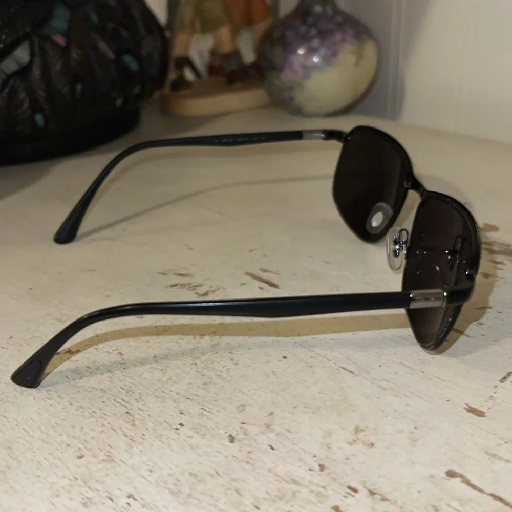 Ray-Ban Black Sunglasses Chromance 186/k8 60-16 140 3P